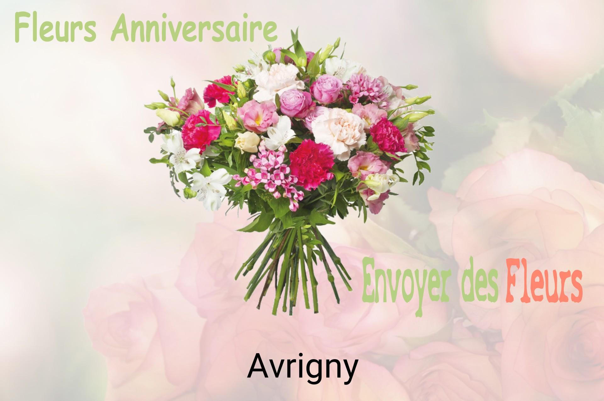 Bouquet de fleurs d’anniversaire livré à Avrigny